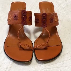 Nine West Shoes - Orange strappy sandals Nine West Shoes - Orange strappy sandals
